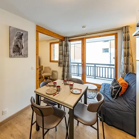 T2 A Francois Longchamp, 6 Pers, Balcon Sud, Proche Pistes - Fr-1-807-22 생프랑수아롱샴